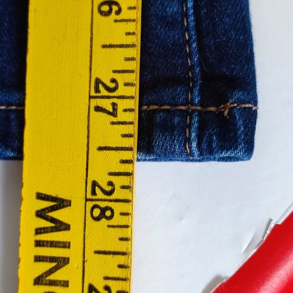 Lucky Brand Charlie jeans high rise boot crop denim blue women's size 6/28 - Picture 13 of 15